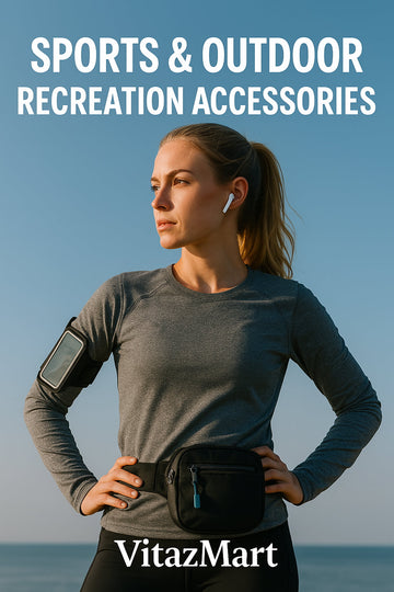 Shop outdoor sports gear and active lifestyle accessories at VitazMart. Stay ready for any adventure with compact, lightweight essentials