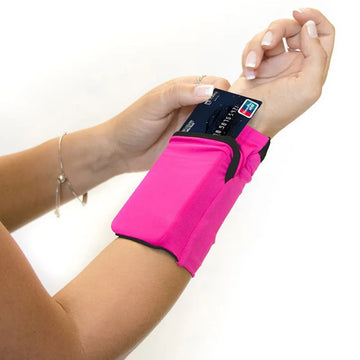 Sport Mini Cotton Wrist Pocket – Hidden Zipper Wallet for Running, Travel & Everyday Use