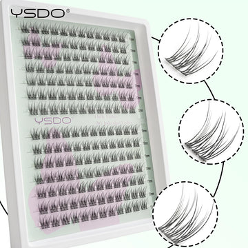 10/14 Rows Natural Eyelash Extension Premade Volume Fans Individual Lashes Mink False Eyelashes Cluster Lashes Makeup Cilia