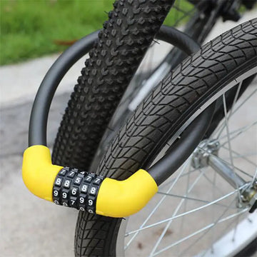 Bike Lock Combination 5-digit Codes Bicycle Lock Safety Lock Equipment Bicycle Accessories Anti-theft MTB Bicycle Lock