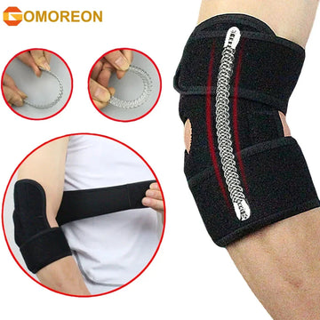 1PC Adjustable Elbow Brace with Dual Stabilizers – Elbow Support for Pain, Injury & Joint Stability