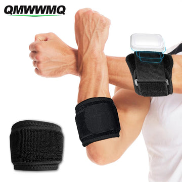 Tennis Elbow Brace – Forearm Strap with Compression Pad for Tendonitis & Muscle Support