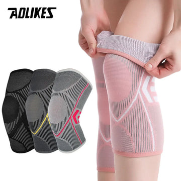 1PCS Knee Support Nylon Sports Fitness Compression Sleeves Kneepads for Arthritis Joint Cycling Running Basketball
