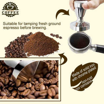 304 Stainless Steel Espresso Tamper – Multiple Styles and Sizes