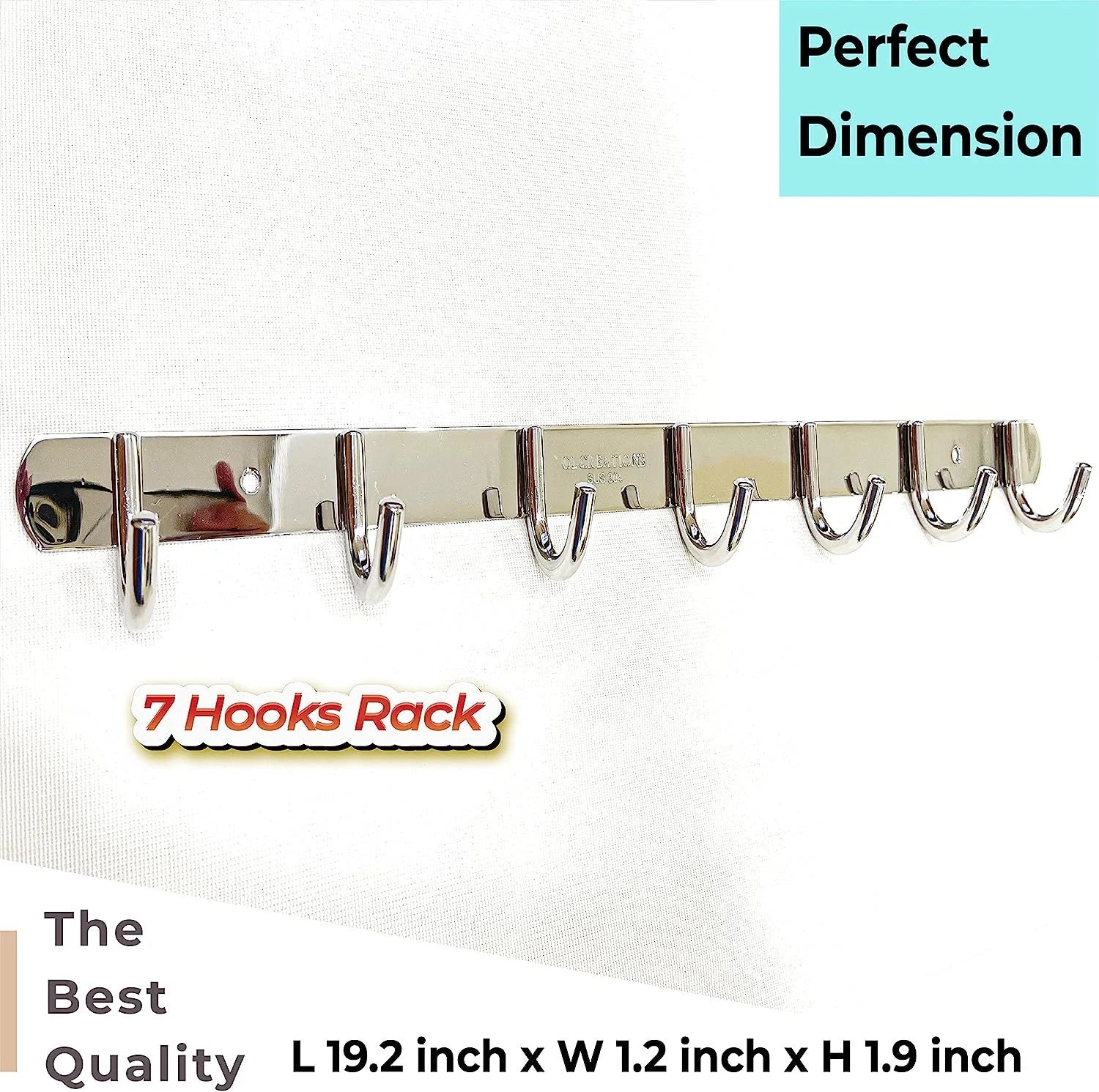 3 hook coat rack wall mount
