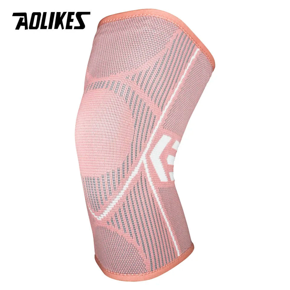 1PCS Knee Support Nylon Sports Fitness Compression Sleeves Kneepads for Arthritis Joint Cycling Running Basketball