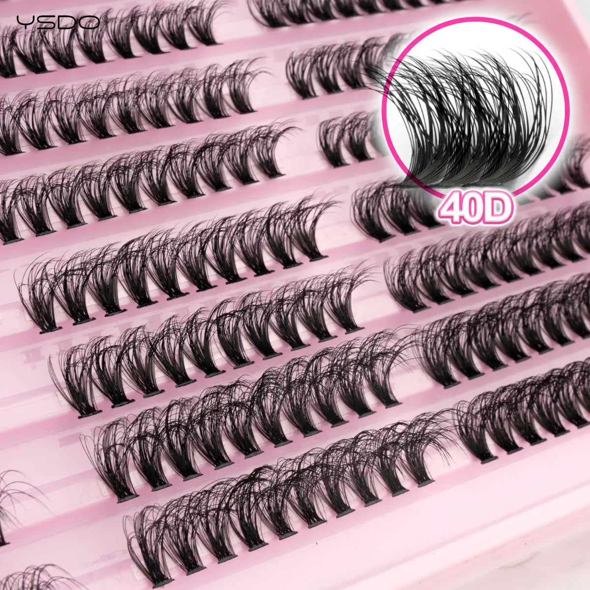 10/14 Rows Natural Eyelash Extension Premade Volume Fans Individual Lashes Mink False Eyelashes Cluster Lashes Makeup Cilia