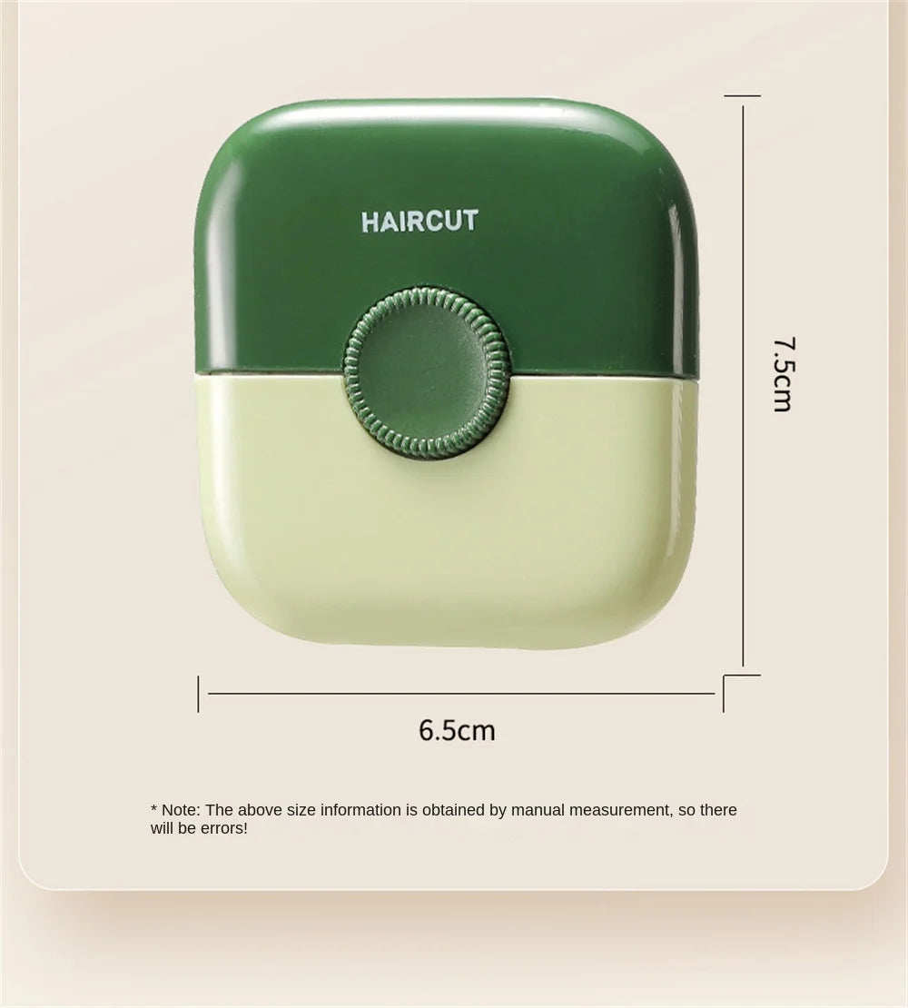 2 in 1 Baby HairCut and Hairdressing Comb Trim Bangs and Broken Hair Bangs Trimmer Manual Portable Children's Hair Clipper