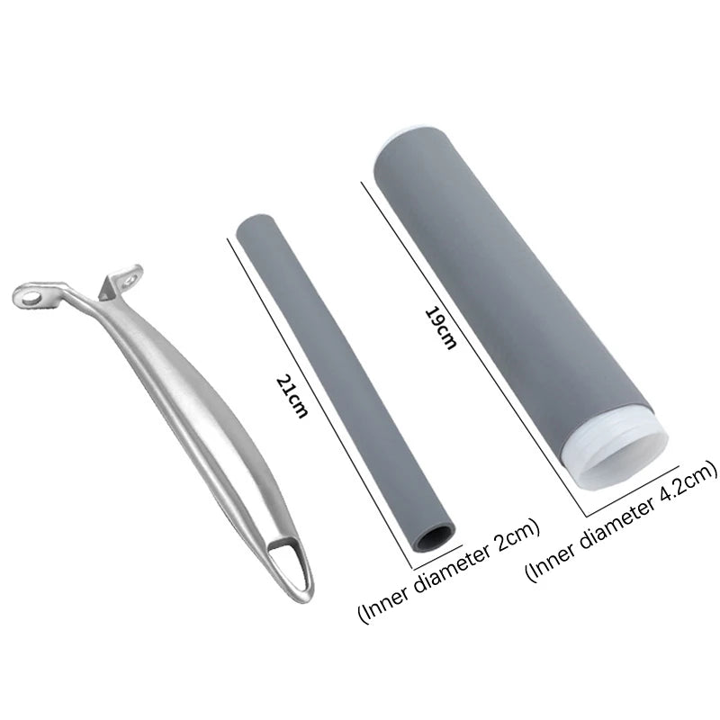 Self-shrink Handle Sleeve Anti-scalding Pot Handle Cover Holder High Heat Resistance Silicone Pot Handle Cover For Frying Pan