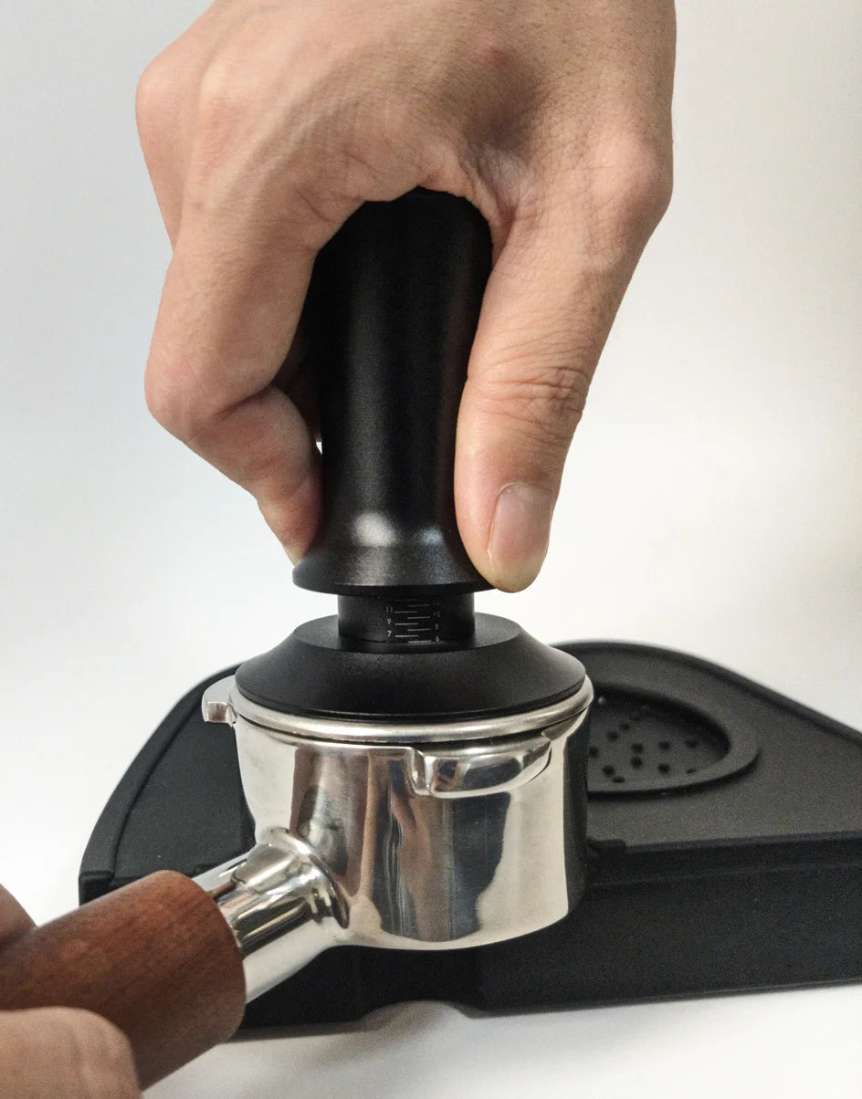 Coffee Tamper 58mm 54mm 51mm Ripple Base Leveling Constant Pressure Calibrated Spring Loaded Barista Tools Espresso Accessories