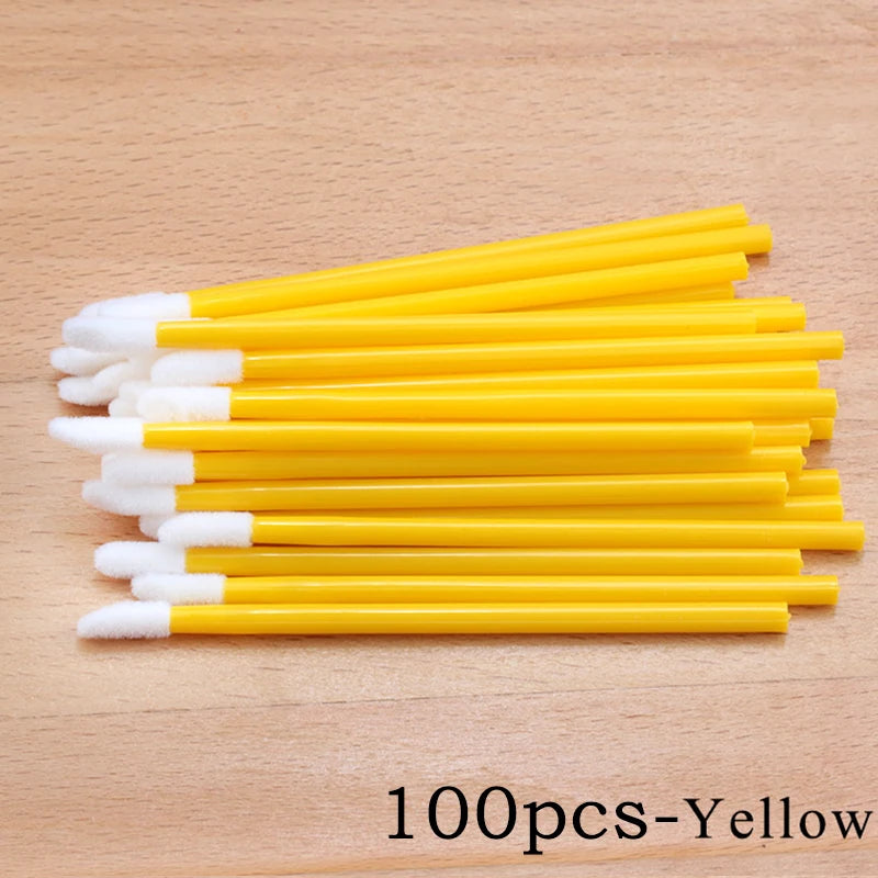 Disposable Eyelash Brushes Lip Brushes Eyelash Removal Tools Clean Mascara Applicator Eyelash Extension Makeup Tools