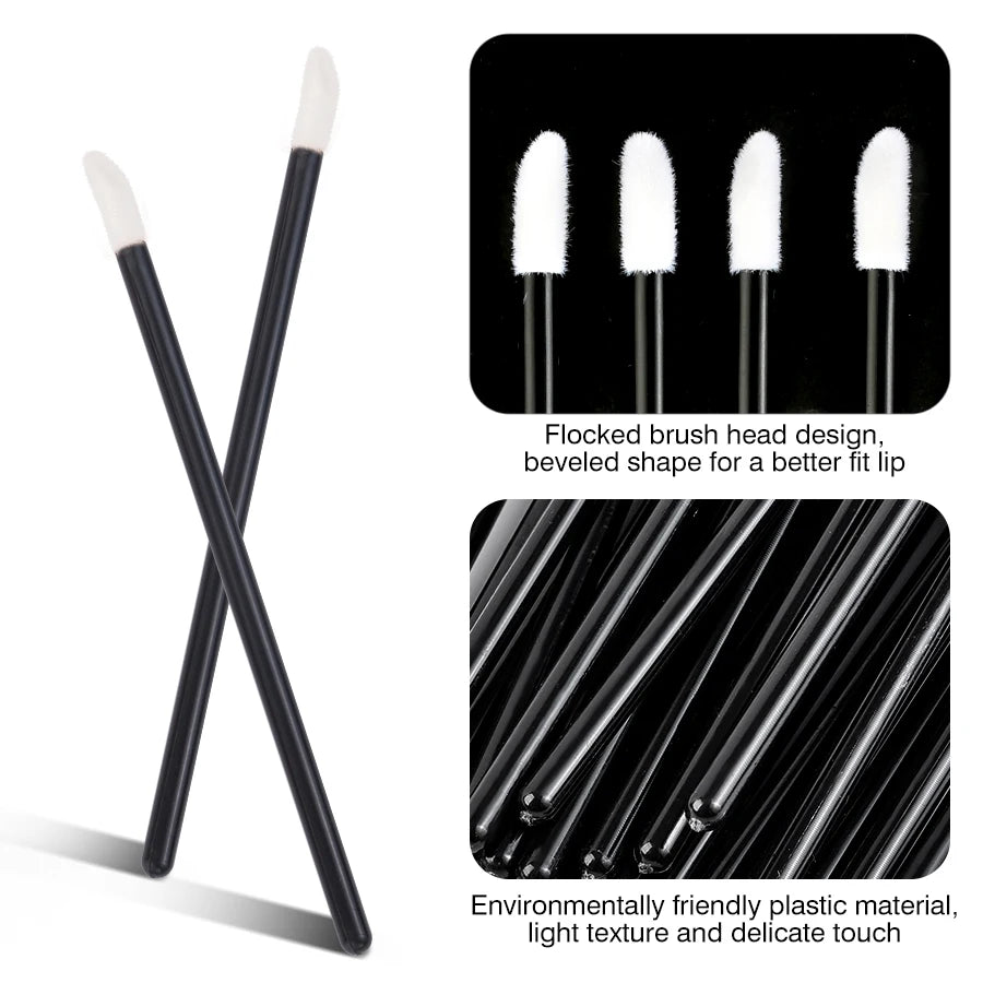 Disposable Eyelash Brushes Lip Brushes Eyelash Removal Tools Clean Mascara Applicator Eyelash Extension Makeup Tools