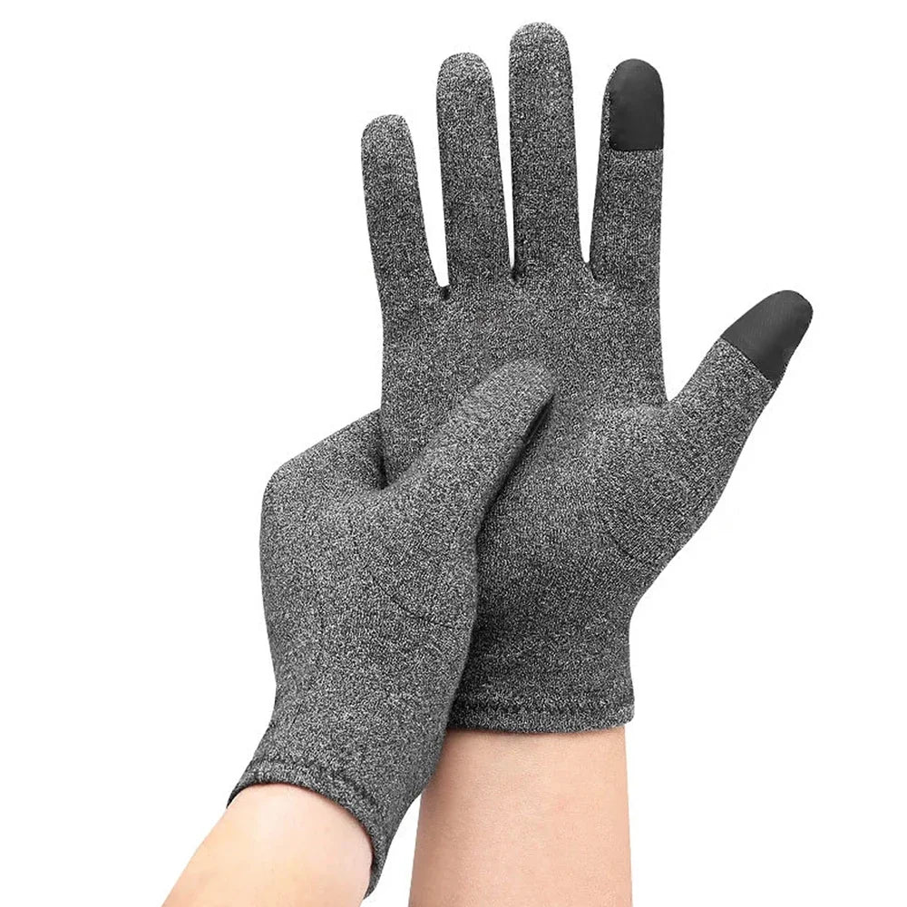 1 Pair Full Finger Arthritis Compression Gloves – Gentle Support for Hand Pain, Swelling & Stiffness