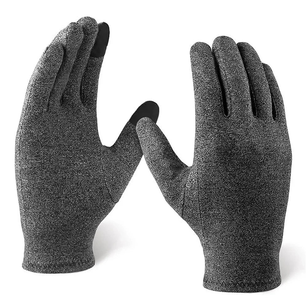1 Pair Full Finger Arthritis Compression Gloves – Gentle Support for Hand Pain, Swelling & Stiffness