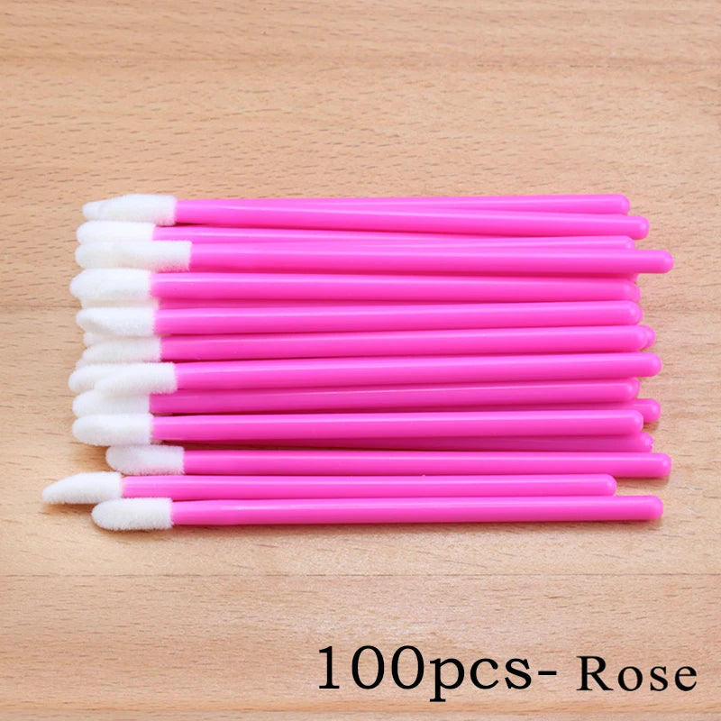 Disposable Eyelash Brushes Lip Brushes Eyelash Removal Tools Clean Mascara Applicator Eyelash Extension Makeup Tools