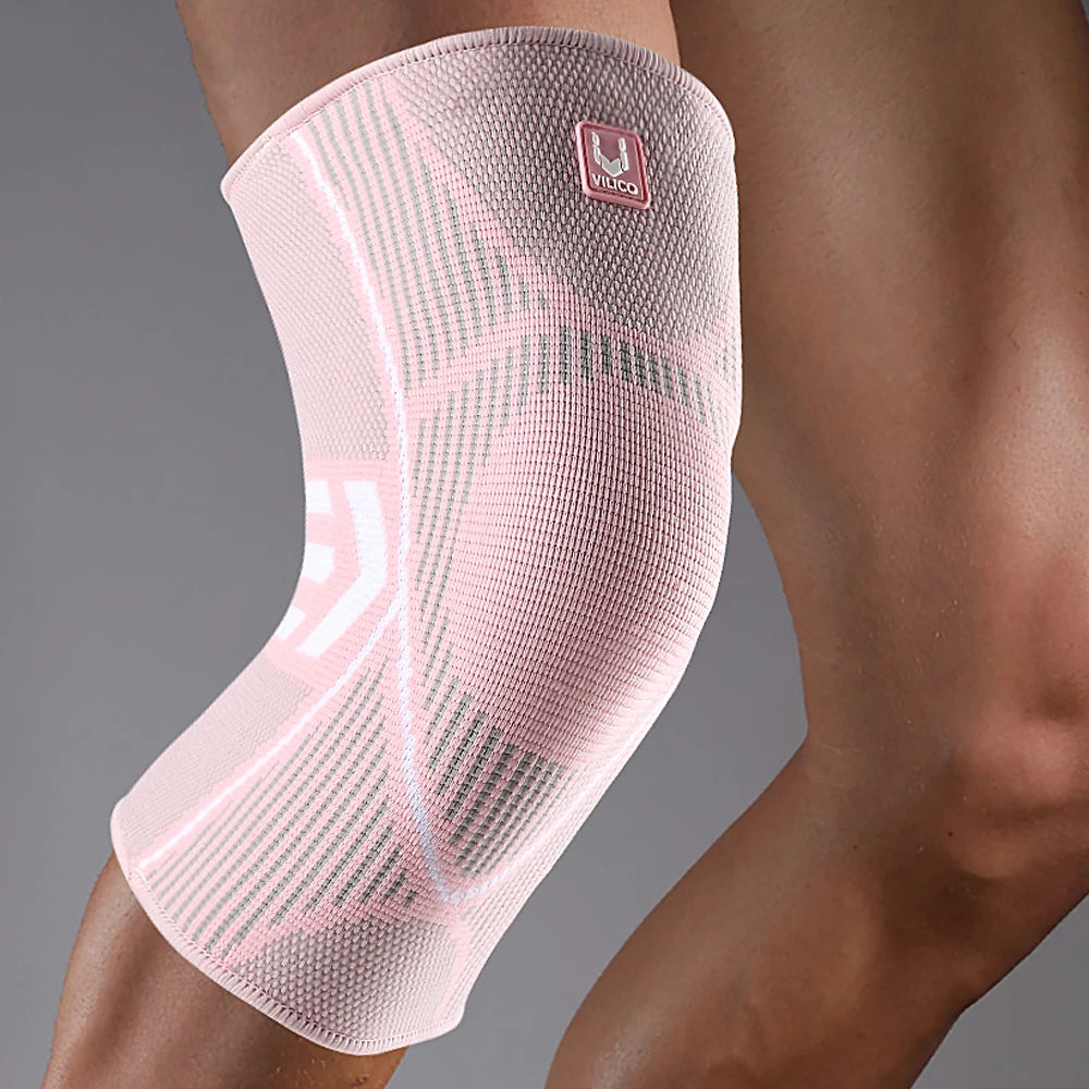 Vilico 1PC Compression Knee Support – Nylon Sports Sleeve for Joint Protection & Performance