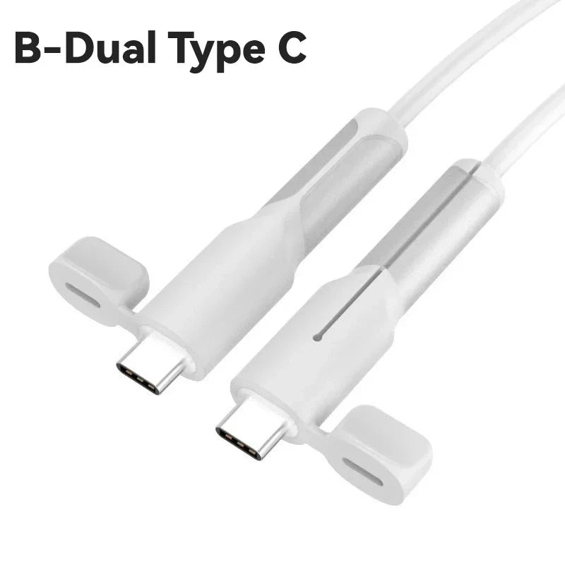 Silicone Cable Protector Type C Charger Dustproof Cover Charger Cable Protective Cap Cord Saver for IPhone 15 Xiaomi Huawei OPPO