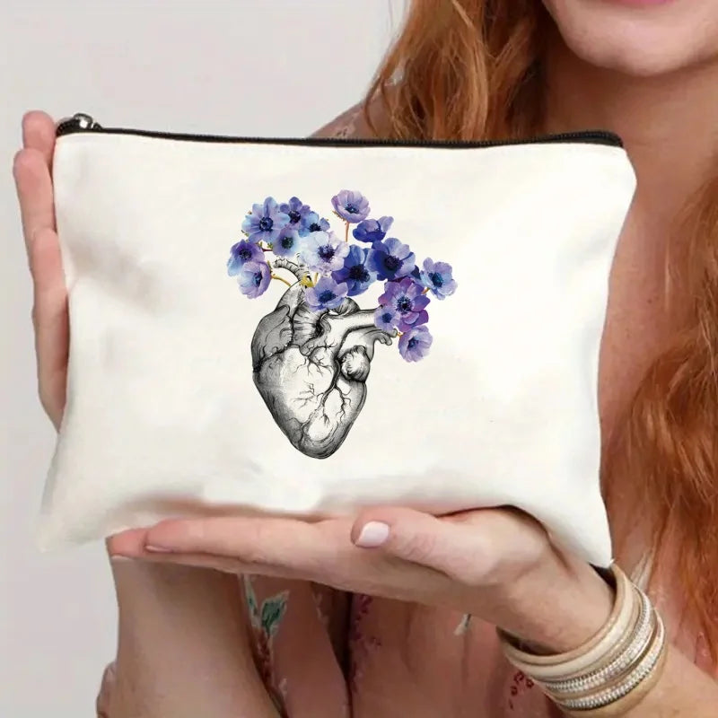 Greys Anatomy Tote Set - Women's You're My Person Heart Shoulder Bag with Easy Access & Matching Clutch Pouch Gift for Nurse