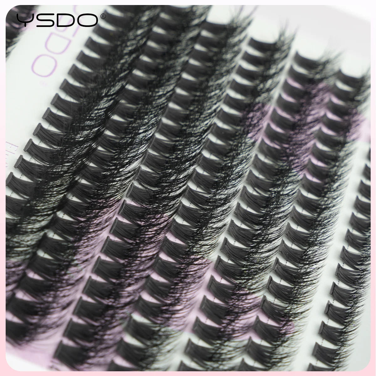 10/14 Rows Natural Eyelash Extension Premade Volume Fans Individual Lashes Mink False Eyelashes Cluster Lashes Makeup Cilia