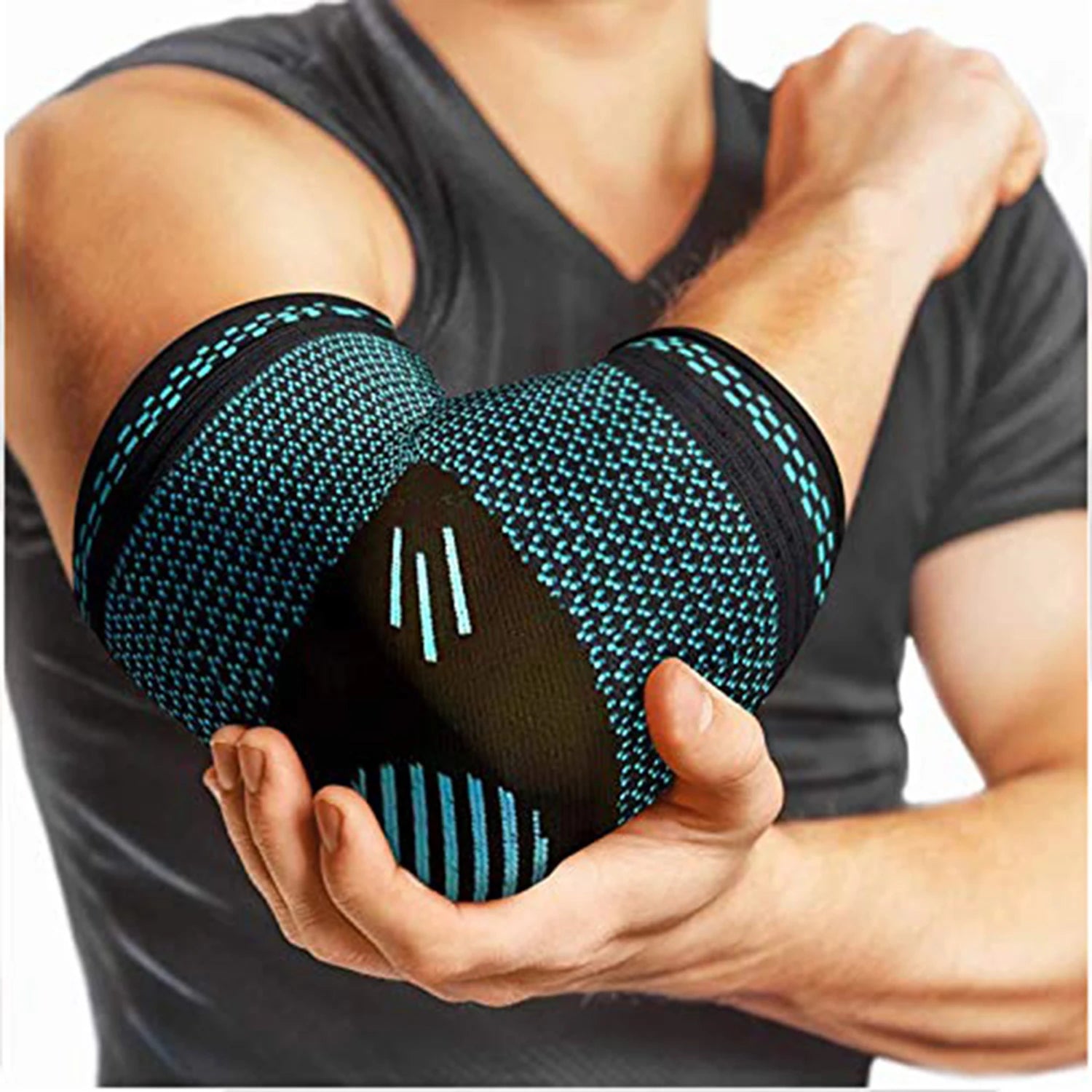 1PC Elastic Elbow Support – Lightweight Sport Compression Pad for Joint Protection
