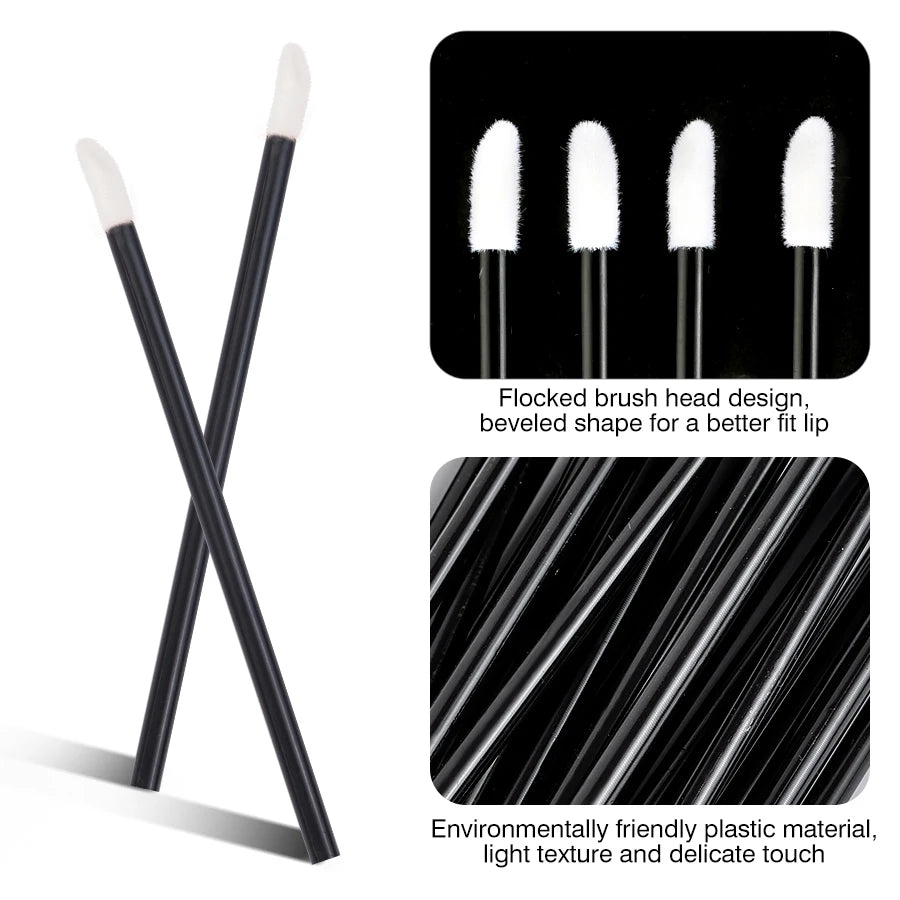 Disposable Eyelash Brushes Lip Brushes Eyelash Removal Tools Clean Mascara Applicator Eyelash Extension Makeup Tools