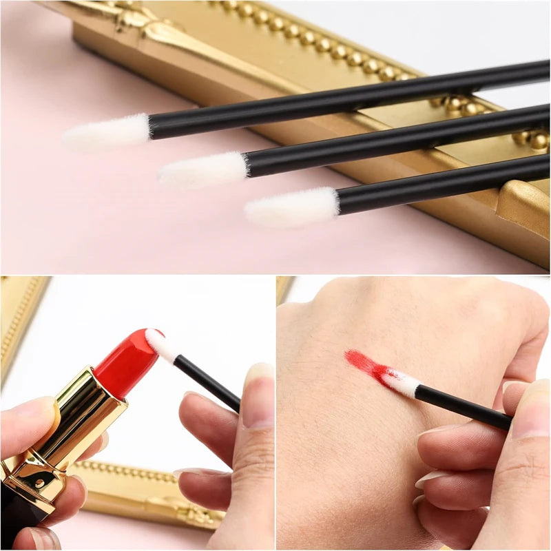 Disposable Eyelash Brushes Lip Brushes Eyelash Removal Tools Clean Mascara Applicator Eyelash Extension Makeup Tools