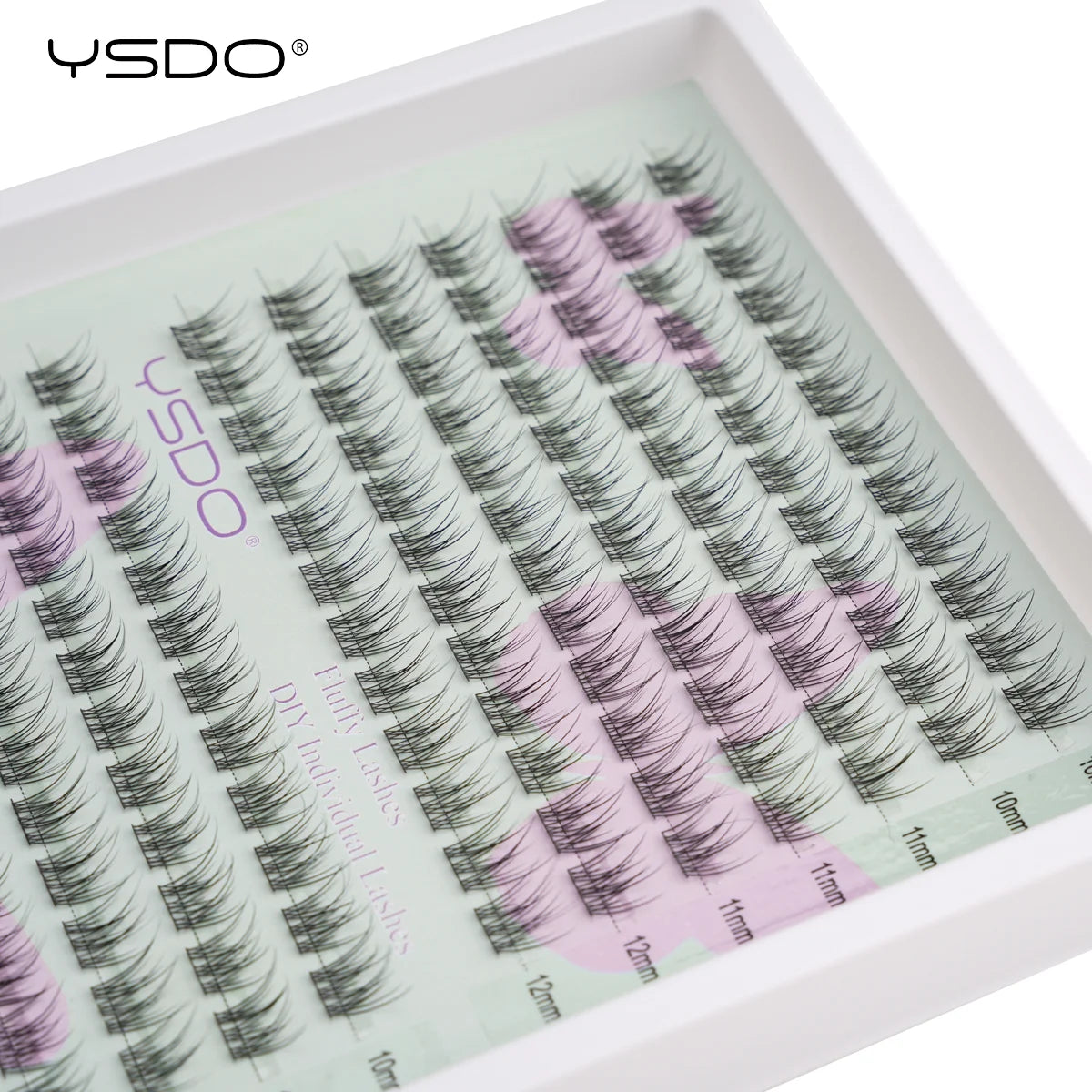10/14 Rows Natural Eyelash Extension Premade Volume Fans Individual Lashes Mink False Eyelashes Cluster Lashes Makeup Cilia