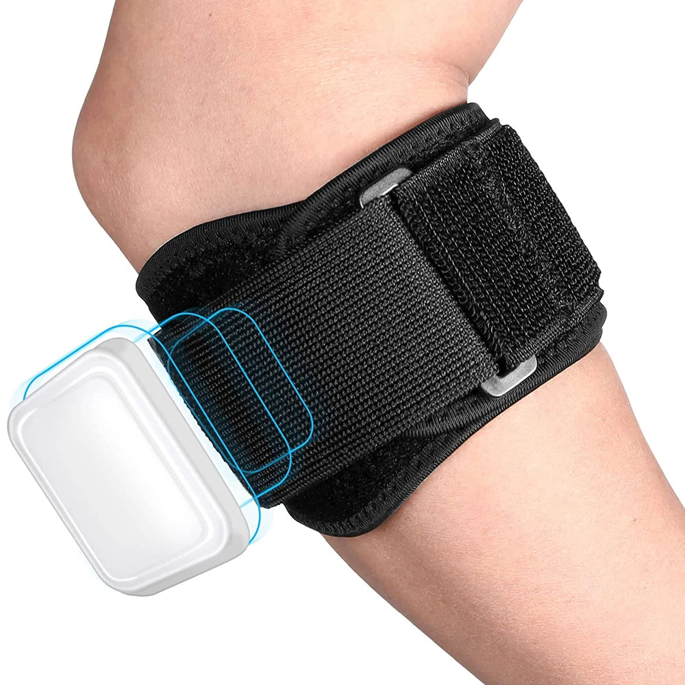 Tennis Elbow Brace – Forearm Strap with Compression Pad for Tendonitis & Muscle Support