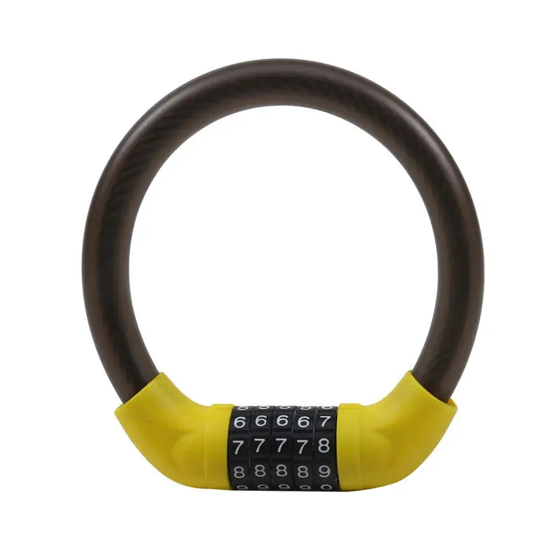 Bike Lock Combination 5-digit Codes Bicycle Lock Safety Lock Equipment Bicycle Accessories Anti-theft MTB Bicycle Lock
