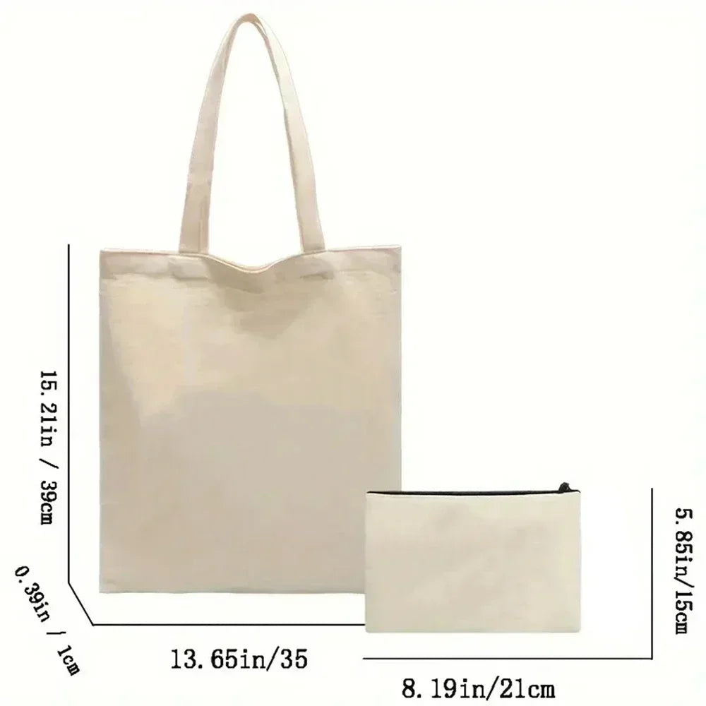 Little Prince Earth Space Y2K Art Harajuku Tote Set - Women's Spacious Shoulder Bag with Easy Access & Matching Clutch Pouch