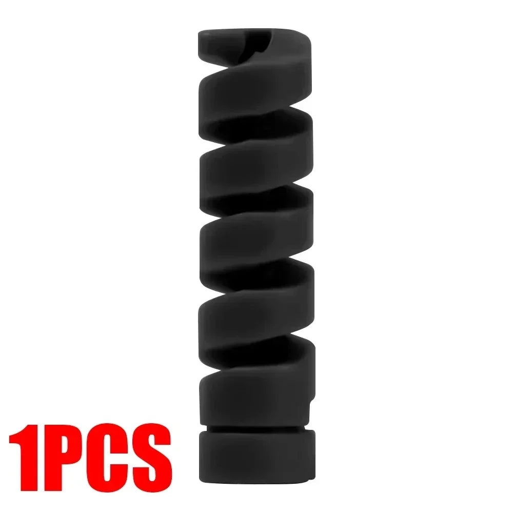 Silicone Cable Protector Type C Charger Dustproof Cover Charger Cable Protective Cap Cord Saver for IPhone 15 Xiaomi Huawei OPPO