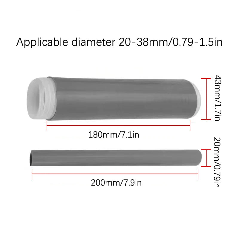 Self-shrink Handle Sleeve Anti-scalding Pot Handle Cover Holder High Heat Resistance Silicone Pot Handle Cover For Frying Pan