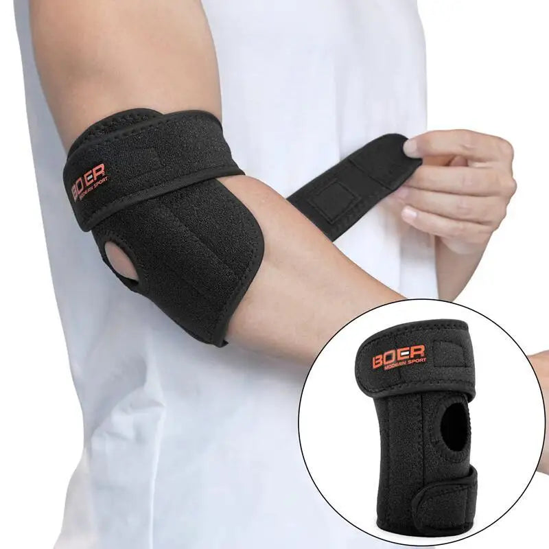 1PC Elbow Brace Compression Arm Sleeve – Elbow Support for Pain Relief & Injury Recovery