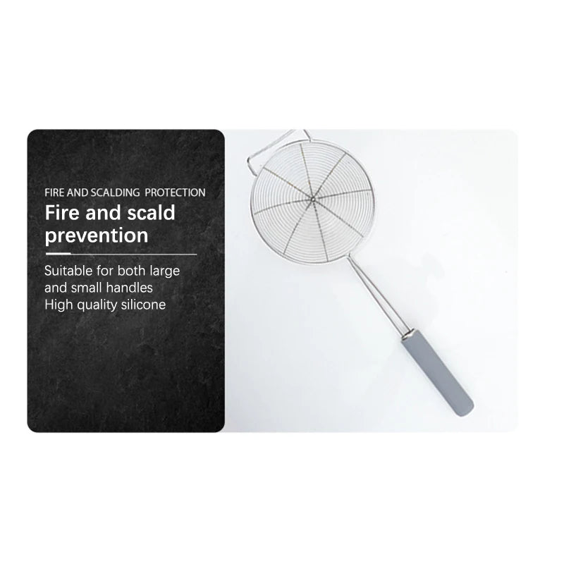 Self-shrink Handle Sleeve Anti-scalding Pot Handle Cover Holder High Heat Resistance Silicone Pot Handle Cover For Frying Pan