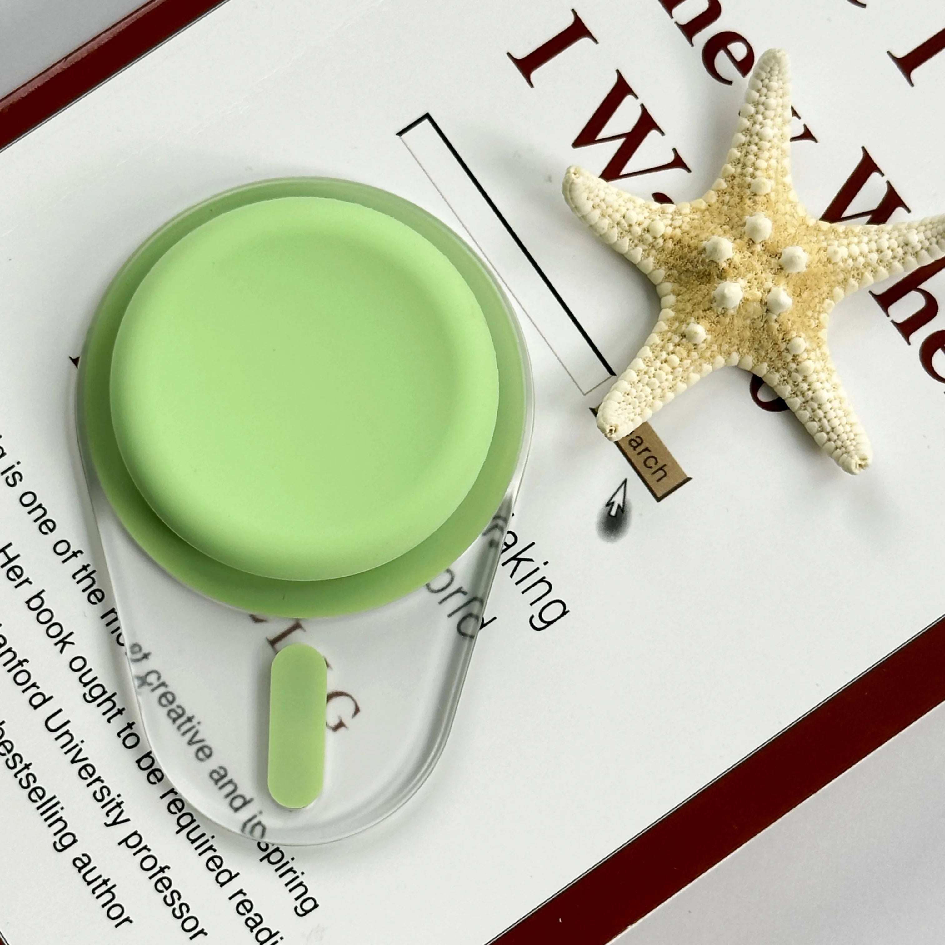 Oval Magnetic Phone Grip Stand Silicone Grip Holder For iPhone 16 15 14 13 12 MagSafe Finger Grip Stand Pocket Socket Pop Grip Tok