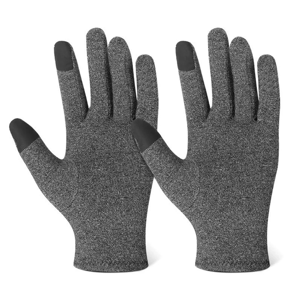 1 Pair Full Finger Arthritis Compression Gloves – Gentle Support for Hand Pain, Swelling & Stiffness