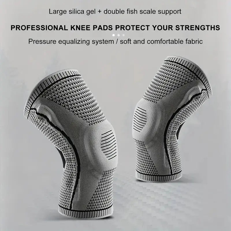Non-Slip Knee Support Brace with Patella Gel Pad – Compression Sleeve for Joint Protection & Pain Relief