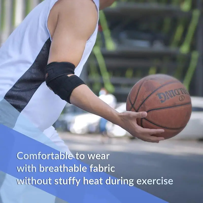 1PC Elbow Brace Compression Arm Sleeve – Elbow Support for Pain Relief & Injury Recovery