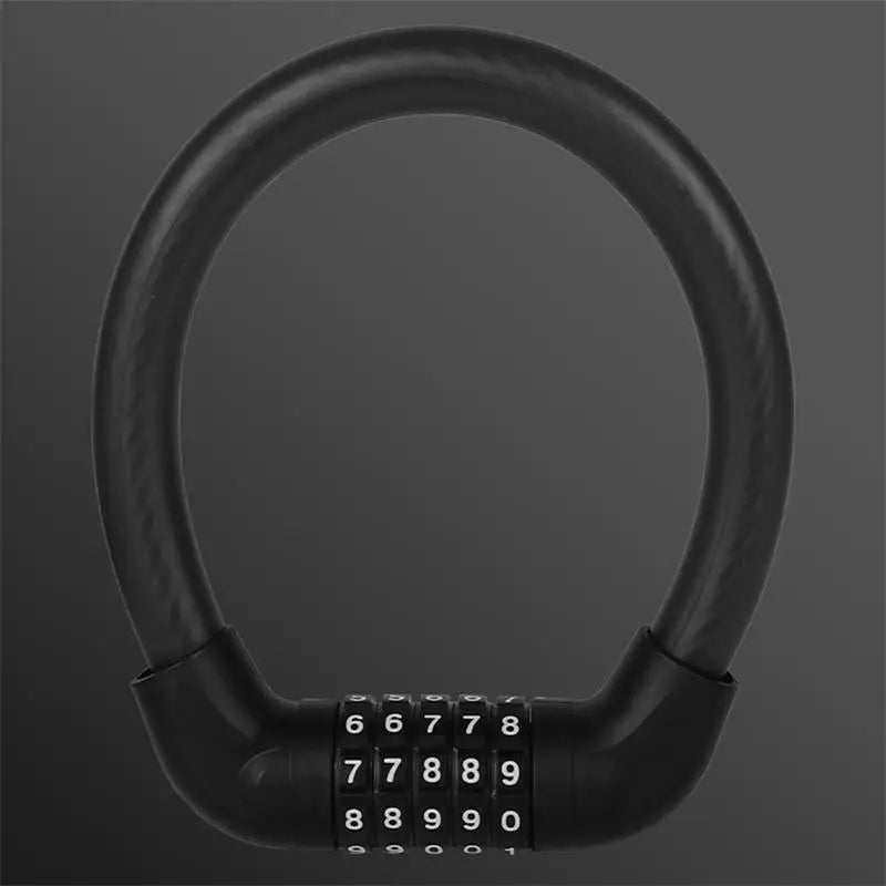 Bike Lock Combination 5-digit Codes Bicycle Lock Safety Lock Equipment Bicycle Accessories Anti-theft MTB Bicycle Lock