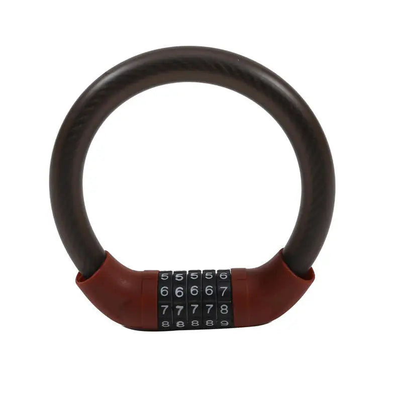 Bike Lock Combination 5-digit Codes Bicycle Lock Safety Lock Equipment Bicycle Accessories Anti-theft MTB Bicycle Lock