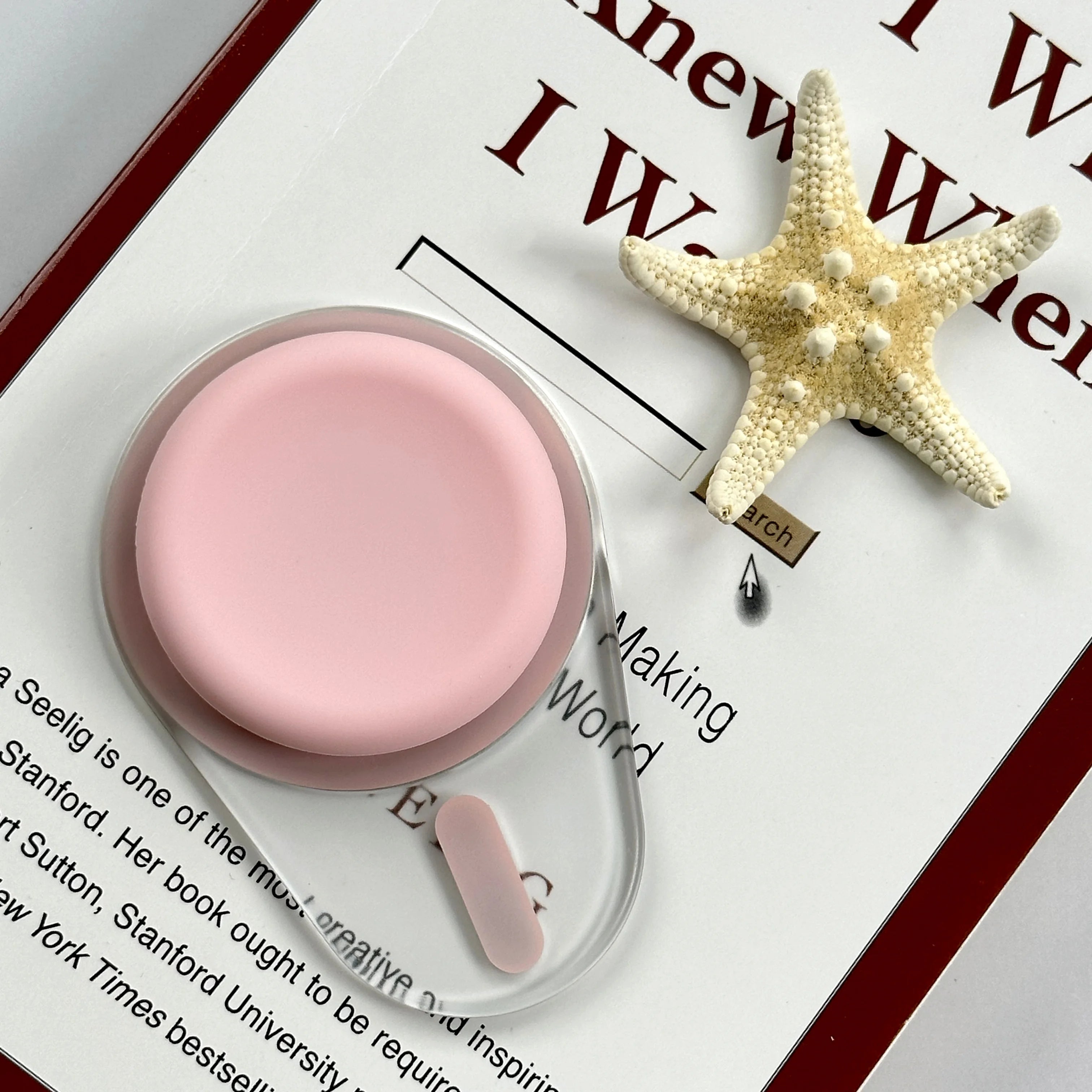 Oval Magnetic Phone Grip Stand Silicone Grip Holder For iPhone 16 15 14 13 12 MagSafe Finger Grip Stand Pocket Socket Pop Grip Tok