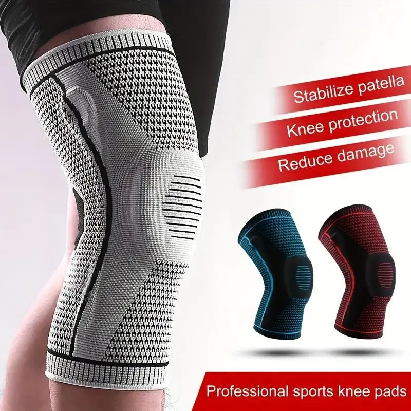 Non-Slip Knee Support Brace with Patella Gel Pad – Compression Sleeve for Joint Protection & Pain Relief