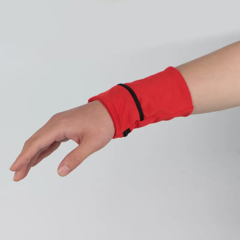 Sport Mini Cotton Wrist Pocket – Hidden Zipper Wallet for Running, Travel & Everyday Use