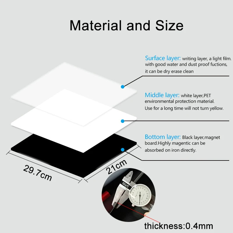 A4 Magnetic Fridge Board