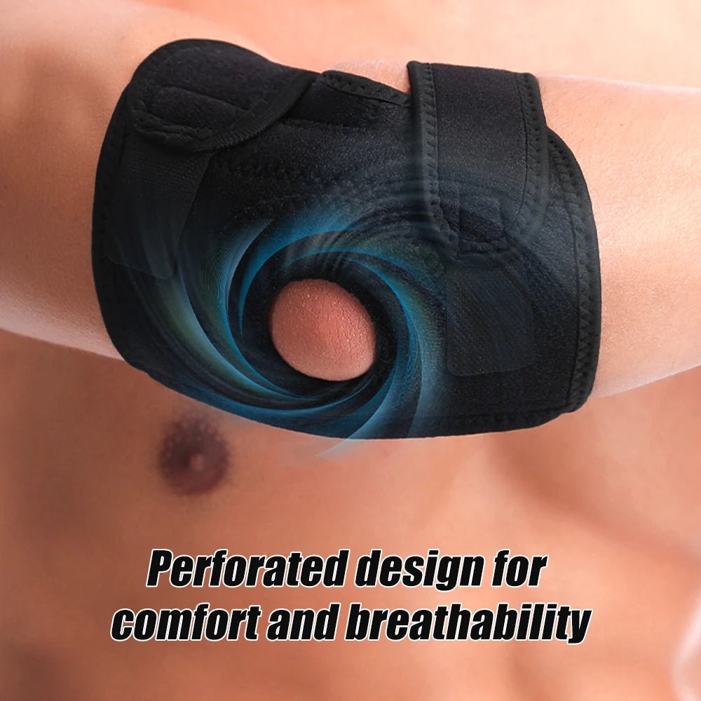 1PC Adjustable Elbow Brace with Dual Stabilizers – Elbow Support for Pain, Injury & Joint Stability