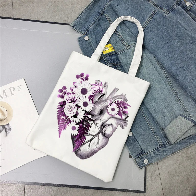 Greys Anatomy Tote Set - Women's You're My Person Heart Shoulder Bag with Easy Access & Matching Clutch Pouch Gift for Nurse