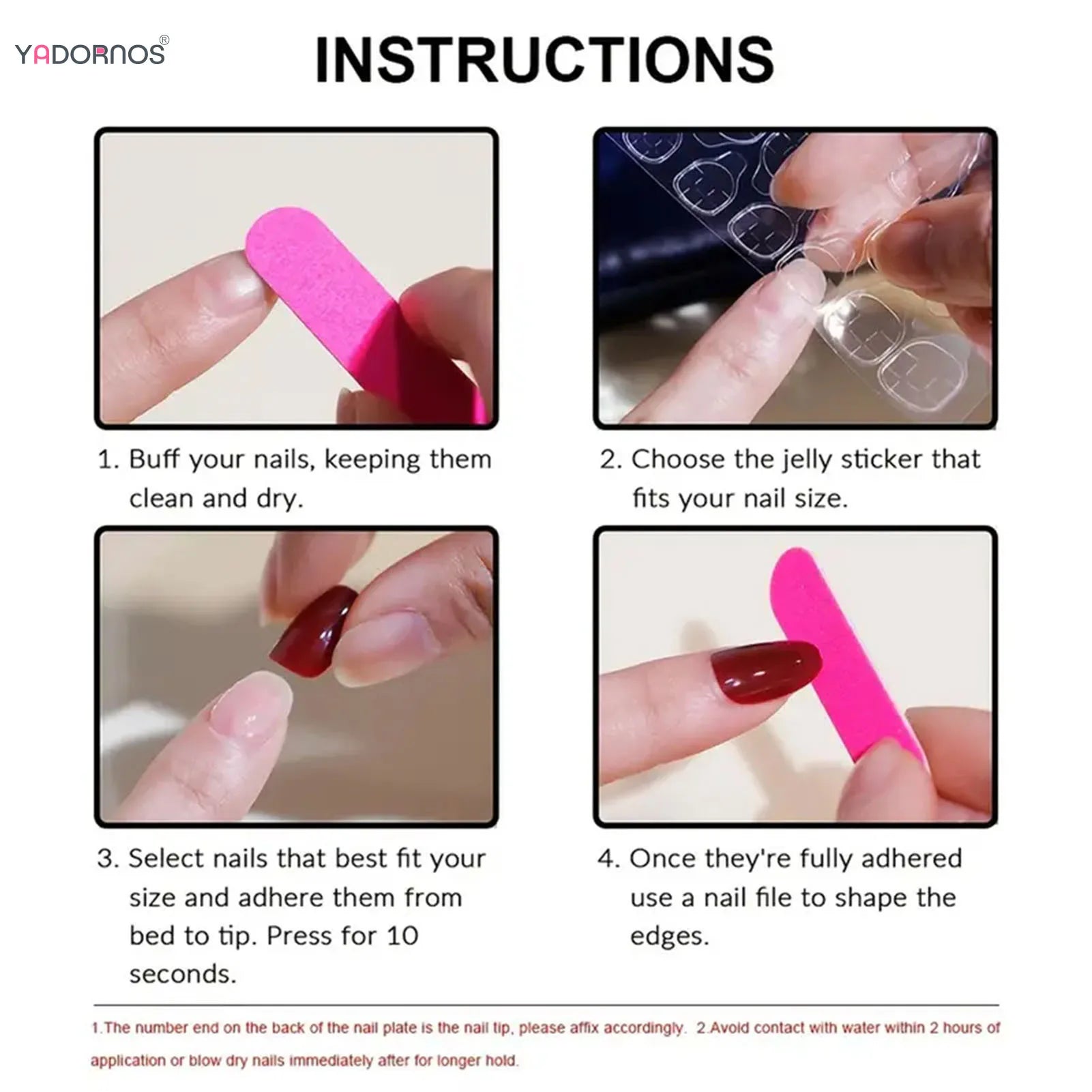 24Pcs Fairy White Flower Fake Nails Pink French Tip Press on Nails Short Square Wearable False Nail for Women Girls DIY Manicure