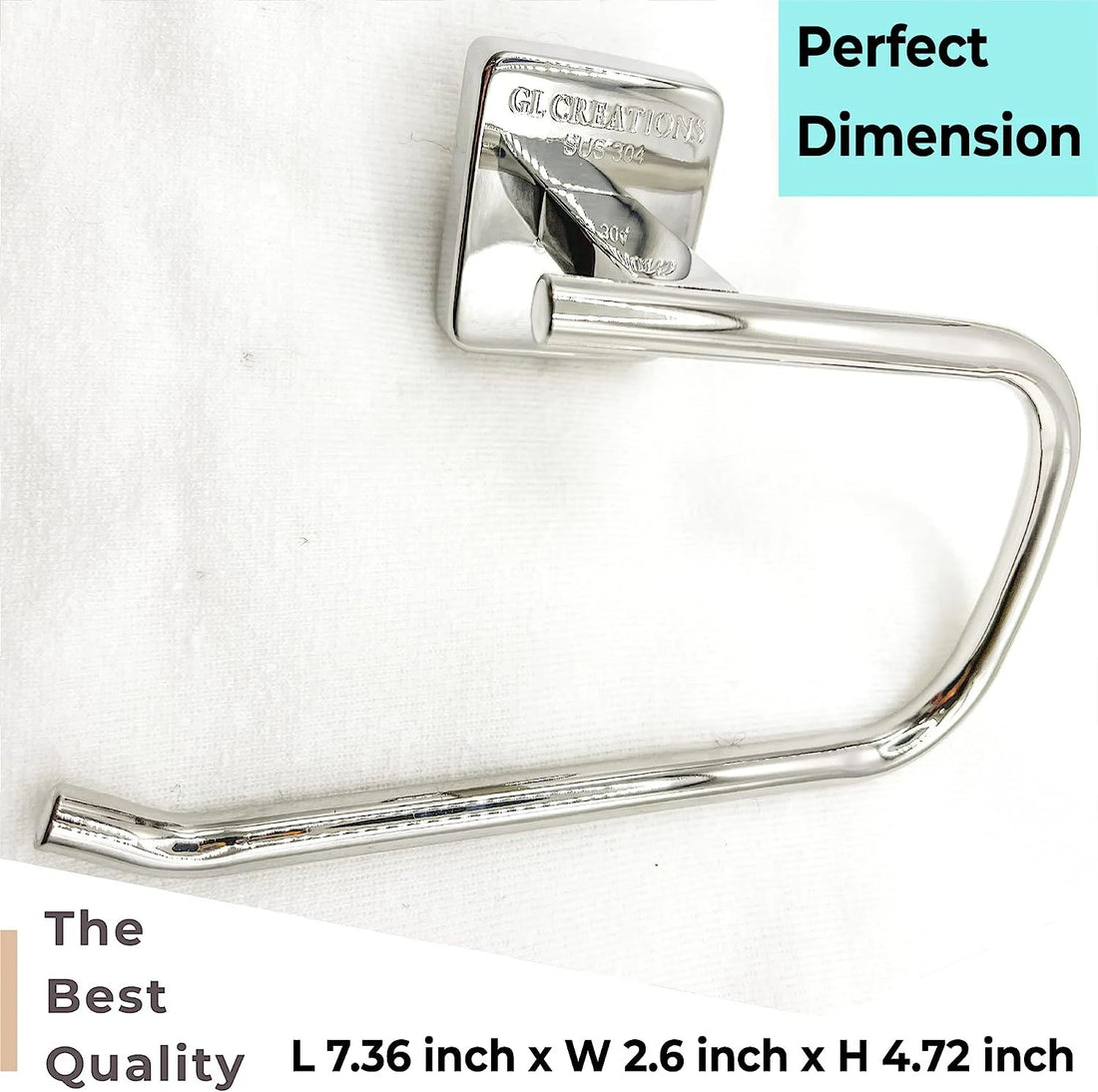 gold towel ring
