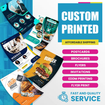 PRINTING SERVICE - Postcards, Brochures, Flyers, Invitation , EDDM Printing, Flyer Printer. Tri-fold and bi-fold Available Contact Us