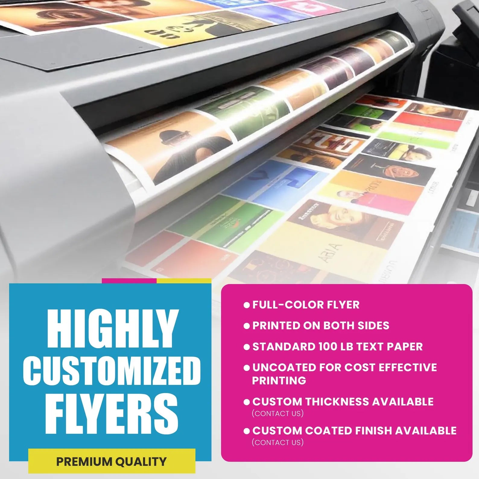 PRINTING SERVICE - Postcards, Brochures, Flyers, Invitation , EDDM Printing, Flyer Printer. Tri-fold and bi-fold Available Contact Us